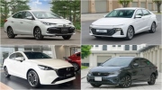 Sedan cỡ B đồng loạt giảm doanh số tháng 5